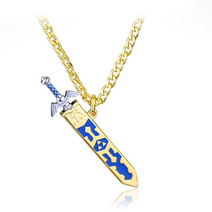 Legend Of Zelda Breath The Wild Shield Sword Sky Necklaces