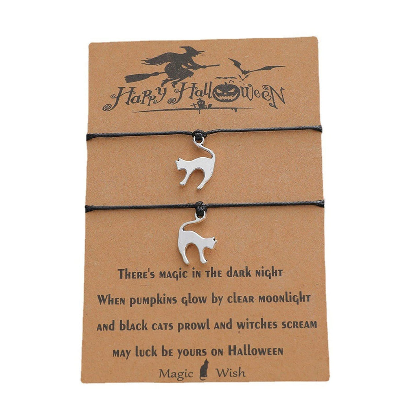 Halloween Gift Kangaroo Bat Cat Alloy Pendants