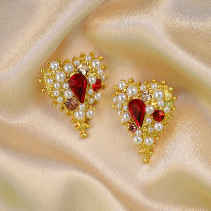 Women's Palace Style Niche High-grade Vintage Ornament Earrings