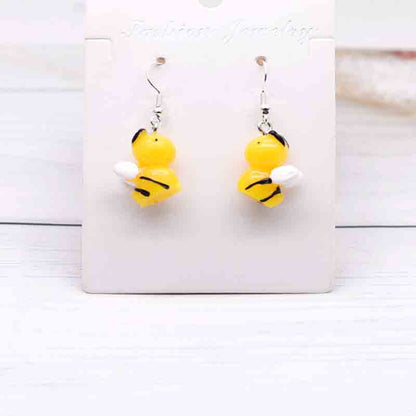 Ice Cream Candy Drink Resin Homemade Earrings