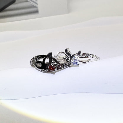 Women's & Men's Persona Hero Wise Wu Lang Mask Rings