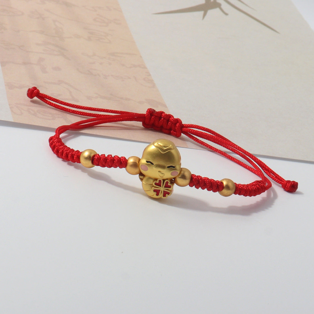 Year Of Snake Woven Love Holding Rabbit Spirit Bracelets