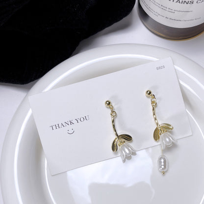 Women's Needle Long Fringe Summer Temperament Entry Earrings