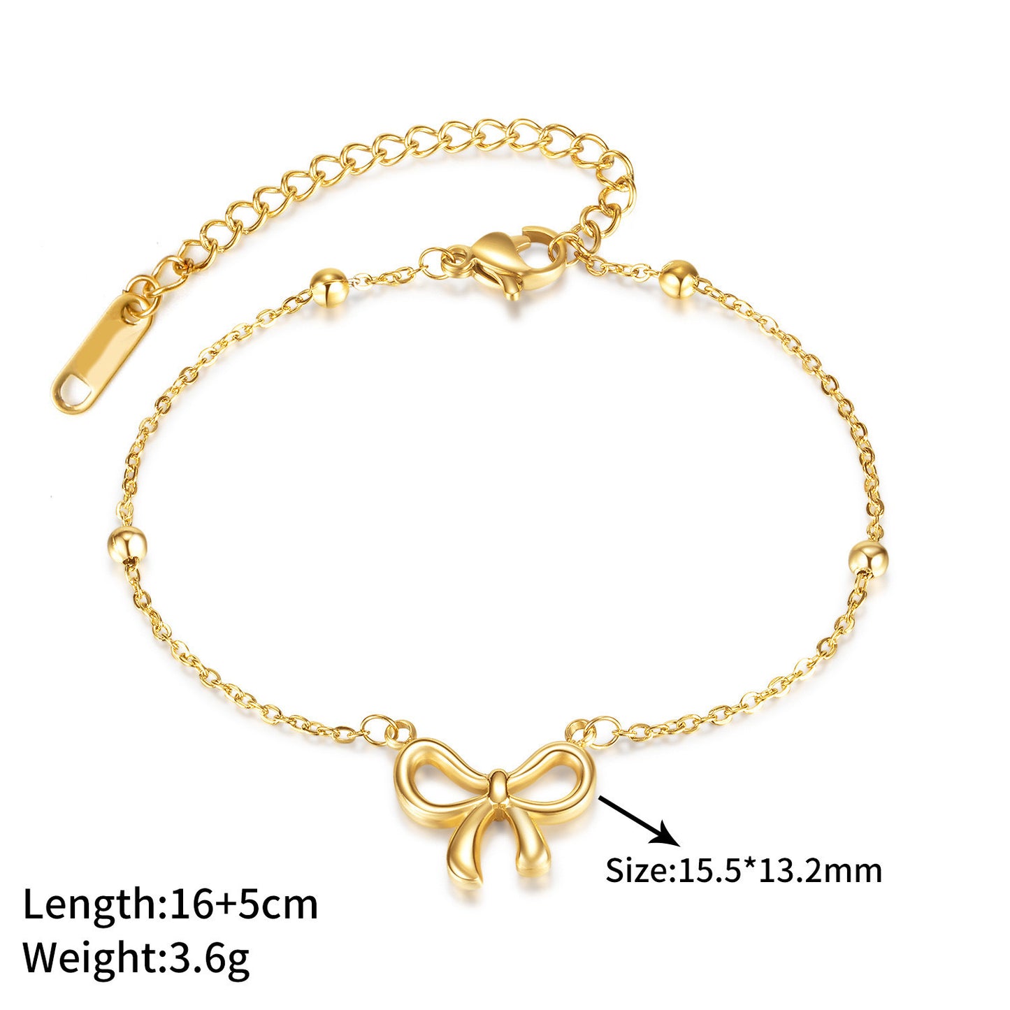 Body Titanium Steel Gold Plating High-grade Bracelets