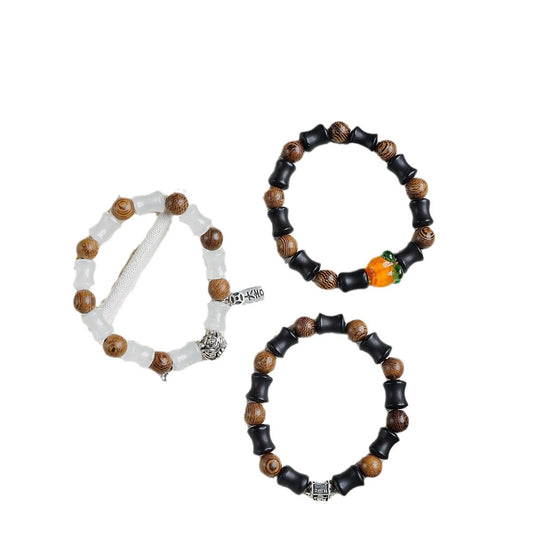 Women's & Men's Female National Fashion Couples Bamboo Lucky Bracelets