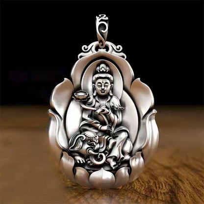 Women's & Men's Zodiac Birth Buddha Eight Patron Saints Ornament Pendants