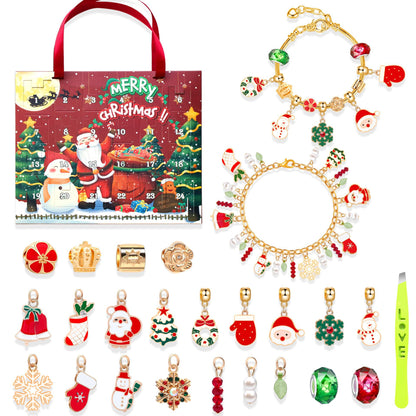 Children's Blind Box Suit Christmas Snowflake Old Bracelets