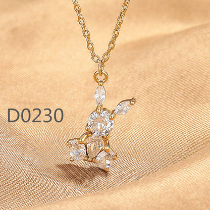 Women's Fashionable Light Luxury Couple High-grade Niche Unique Clavicle Necklaces