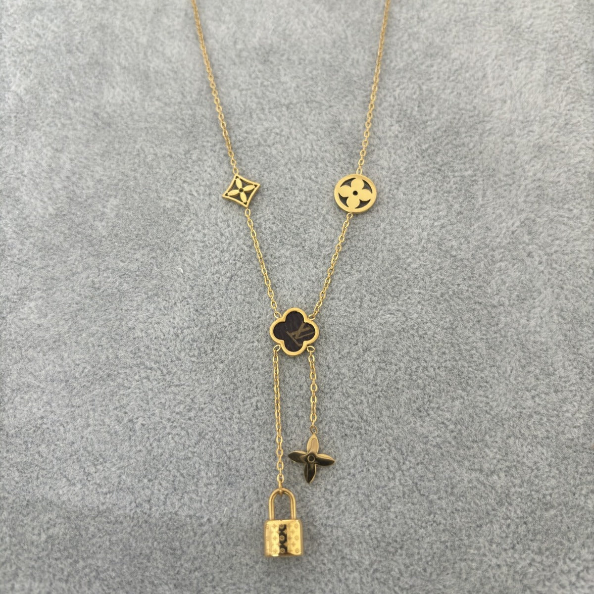 Titanium Steel Light Luxury Tassel Female Personality Necklaces