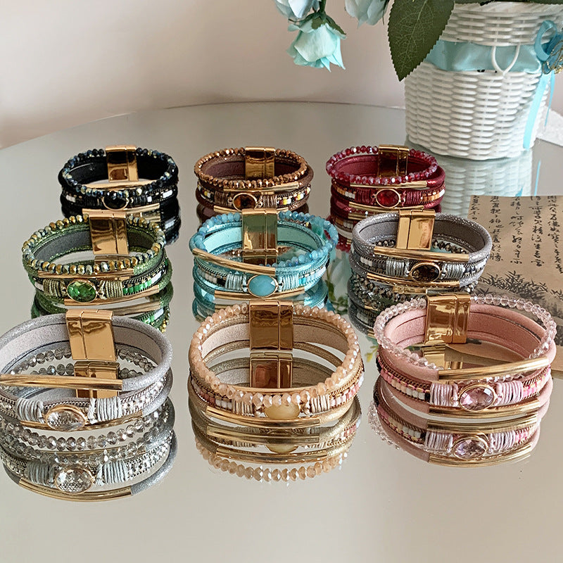 Style Personalized Fashion Easy To Match Magnet Bracelets