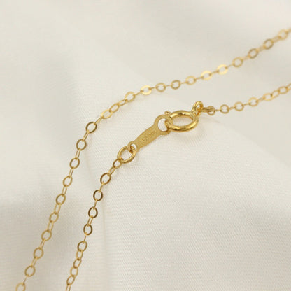 Gilded Gold Injection Finished Chain Cross Necklaces