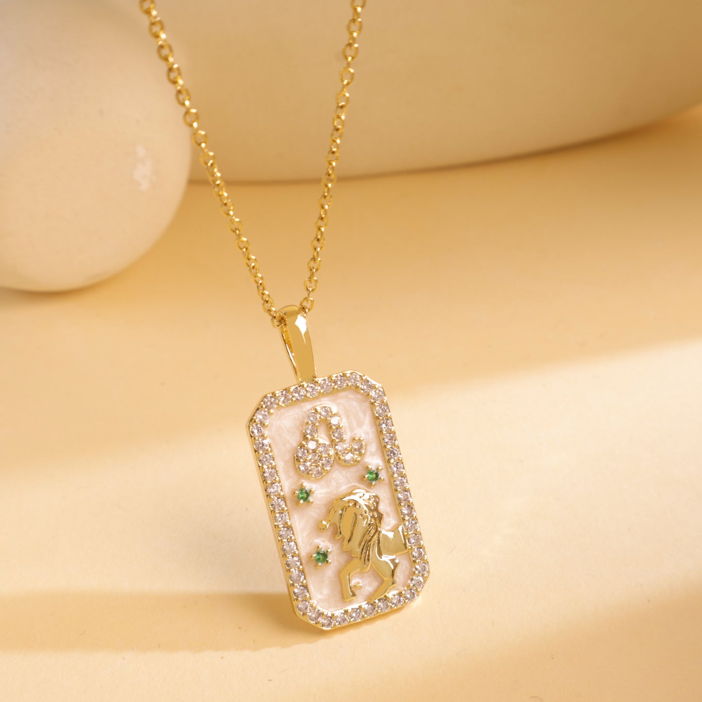 Constellation Color Zircon Female Special Interest Necklaces