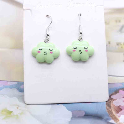 Ice Cream Candy Drink Resin Homemade Earrings