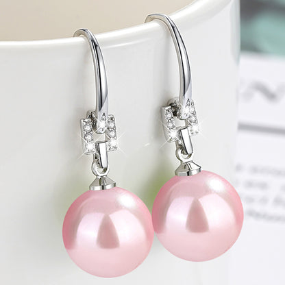 Women's Demon Purple Pink Yellow Black Shell Pearl Imitation White Rings