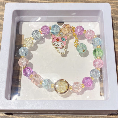 Boxed Beaded Colored Glaze Beads Jewelry Bracelets