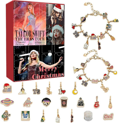 Taylor Accessories Grid Christmas Advent Blind Box Bracelets