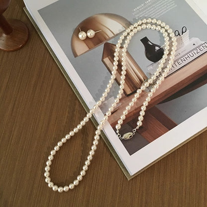 Pearl Imitation More Than Elegant Wearing Methods Necklaces