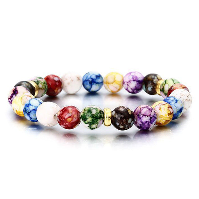 Ornament Eight Planets Volcanic Rock Natural Bracelets