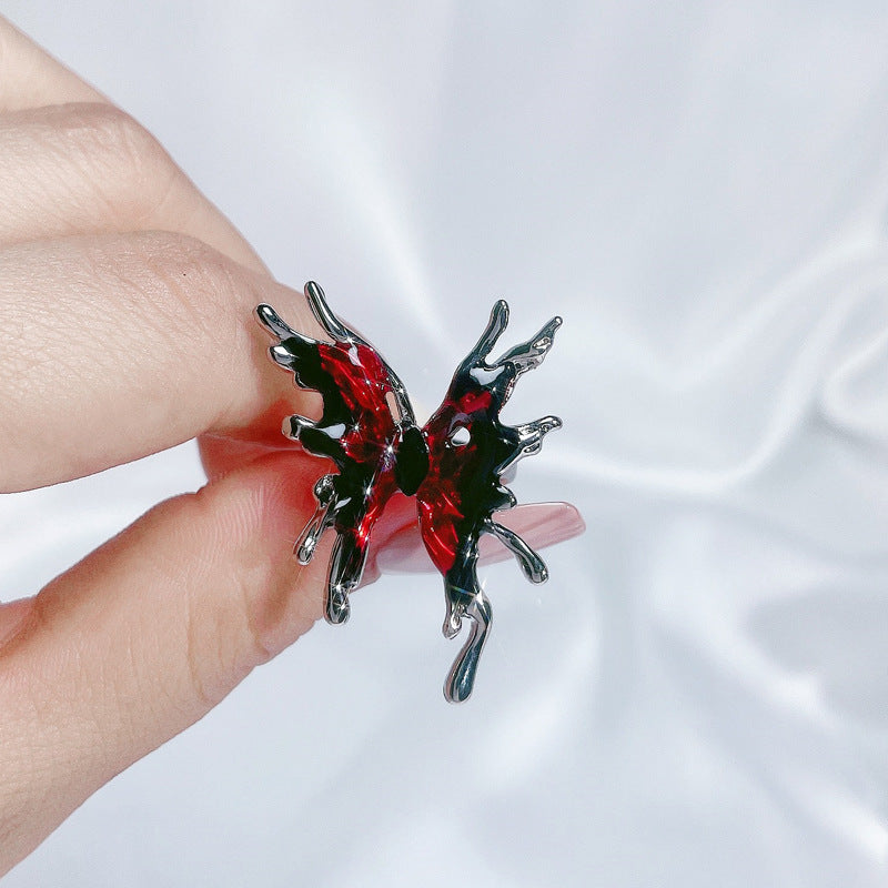 Glazed Butterfly Opening Female Temperamental Minority Rings