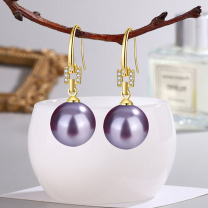 Women's Demon Purple Pink Yellow Black Shell Pearl Imitation White Rings