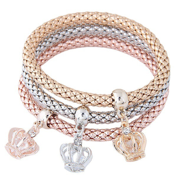 Big Tree Starfish Three-color Corn Chain Bracelets