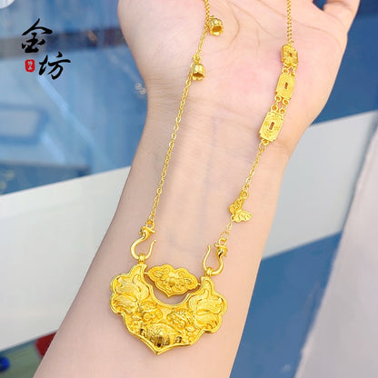 Law Alluvial Gold Rotating Fancy Carp Pendants