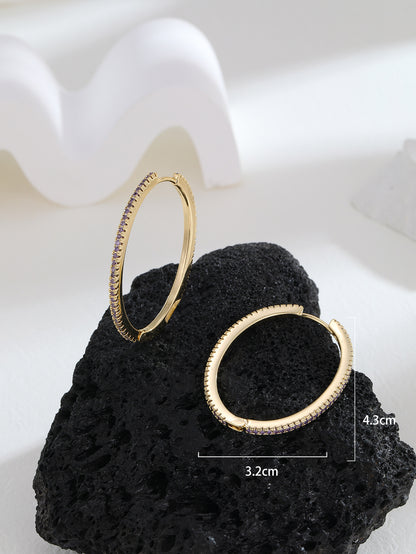 Niche Temperament High-grade Sier Needle Zircon Female Rings