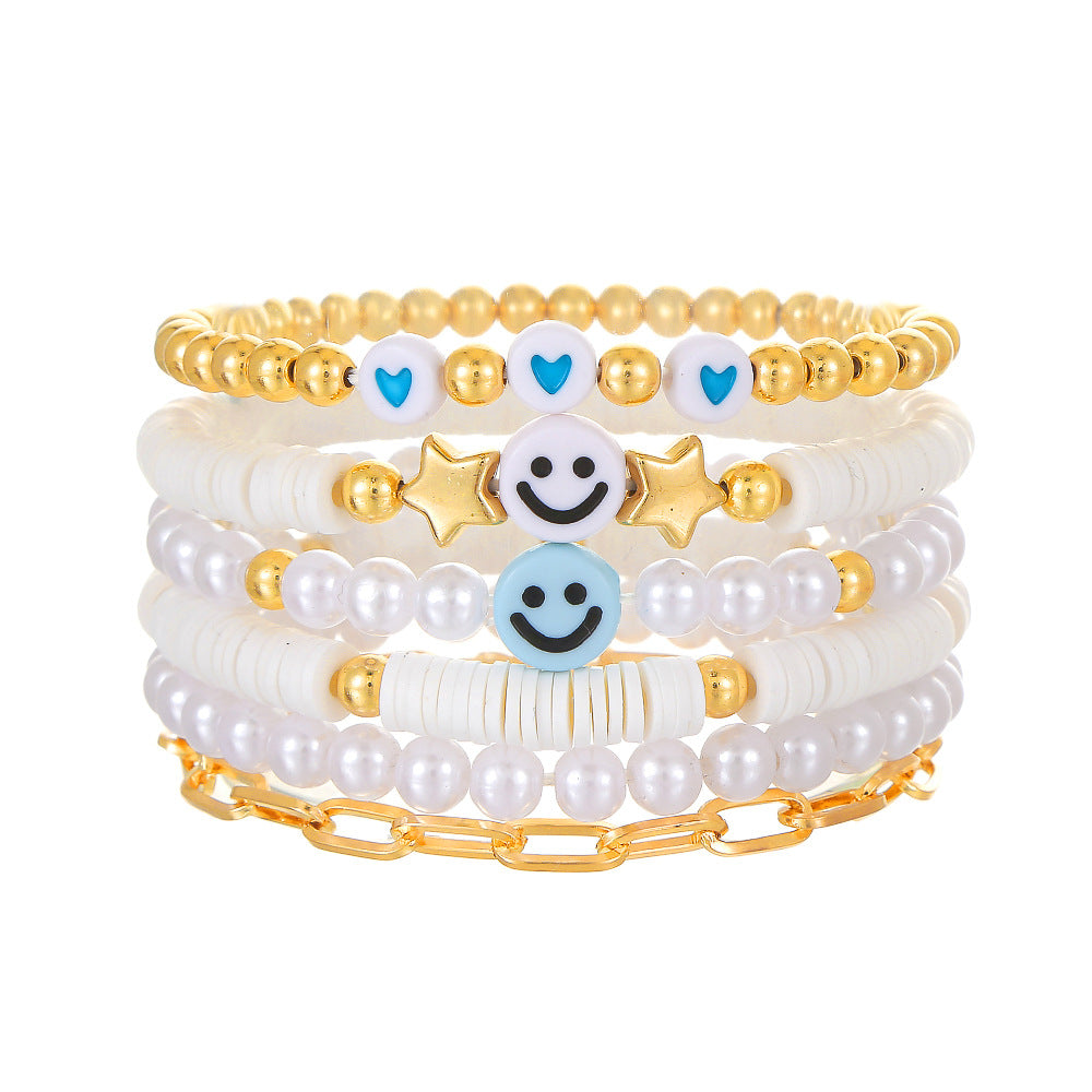 Female Mix Match Beach Wind Love Bracelets