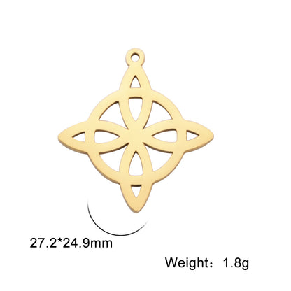 Knot Stainless Steel Celtic Accessories Making Pendants