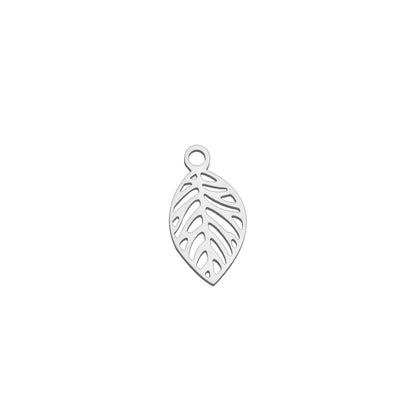 Stainless Steel Charm Animal Blinds Flower Leaf Jewelry Rings