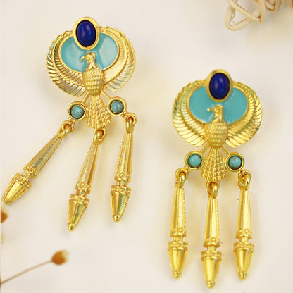 Women's Palace Style Niche High-grade Vintage Ornament Earrings