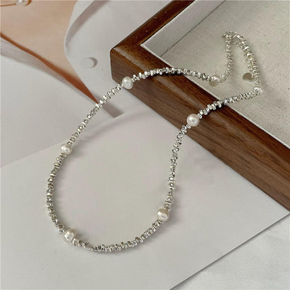 Women's High-grade Pearl Summer Personality Clavicle Chain Necklaces