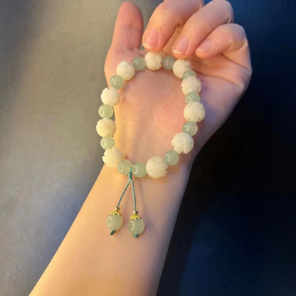 Women's Bodhi Rosary Hand Toy Lotus Lucky Bracelets
