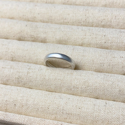 Women's Simple Sterling Sier Special Interest Light Rings