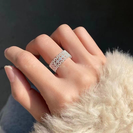 Classic Style Lace Female Special Interest Rings