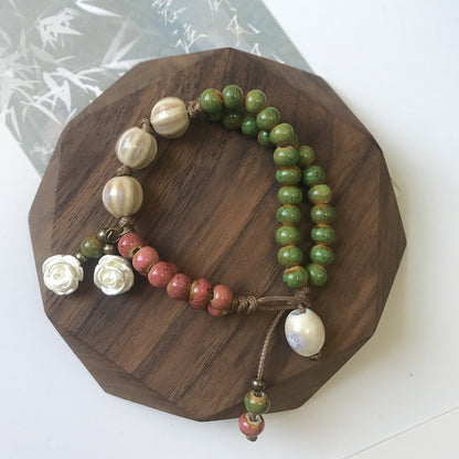 Women's Ancient Style Hand-woven Artistic Fashion Ornament Chinese National Bracelets