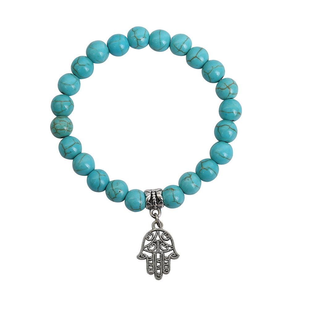 Women's Beaded Suit Bohemian Ethnic Turquoise Bracelets