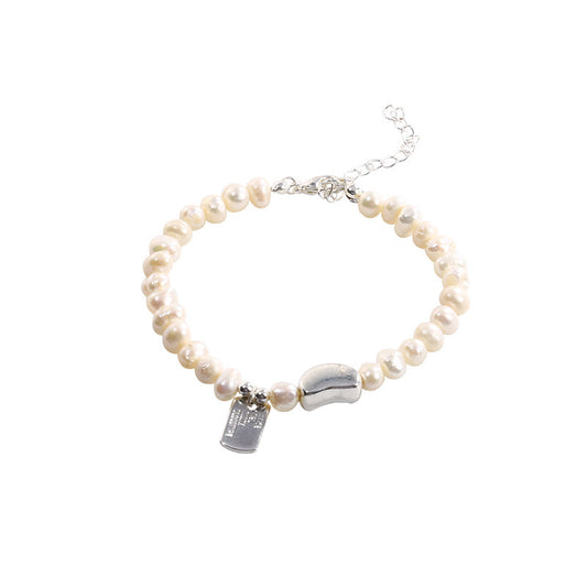 Women's Luxury High-grade Freshwater Natural Pearl For Graceful Bracelets