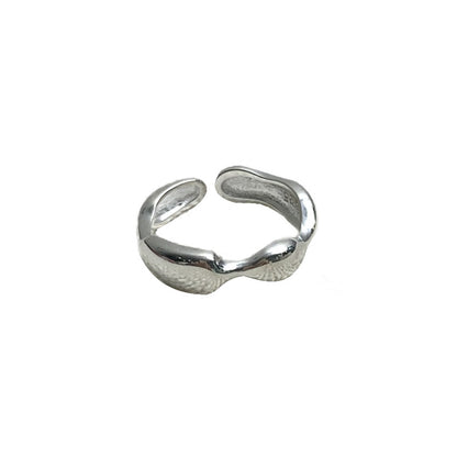 Combination Sterling Sier Bow Niche High Rings
