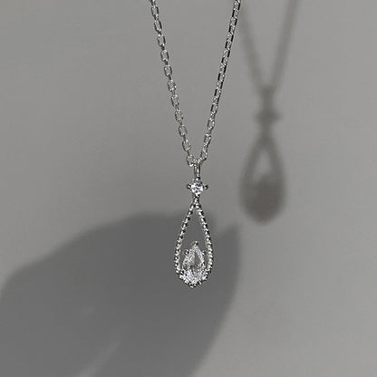 Zircon Water Drop Super Fairy Female Necklaces