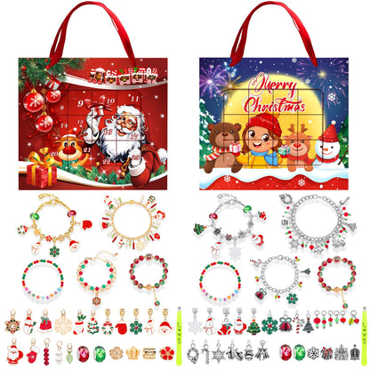 Children's Blind Box Suit Christmas Snowflake Old Bracelets