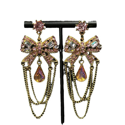 Sweet Court Style Exaggerated Personalized High-grade Earrings