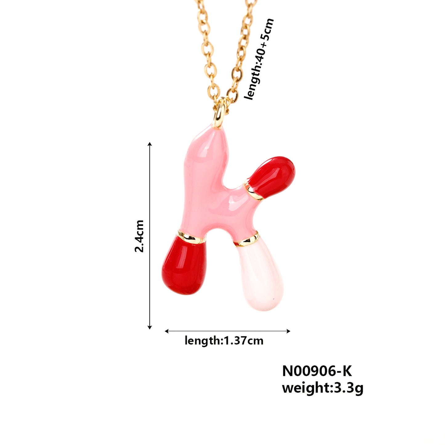 Elegant New English Letter Female Style Necklaces