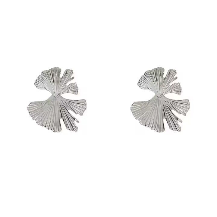 Ginkgo Leaf High-grade Personalized Trendy Niche Earrings