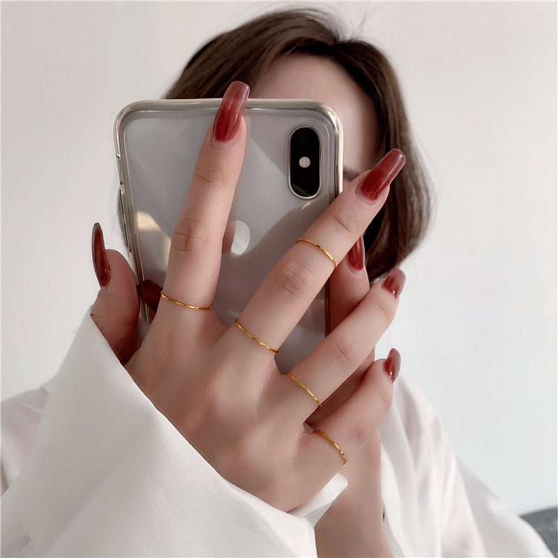 Female Fashion Personality Twin Index Finger Rings