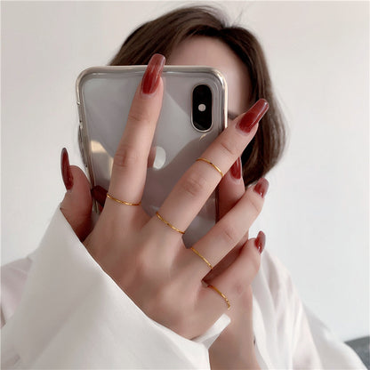 Female Fashion Personality Twin Index Finger Rings