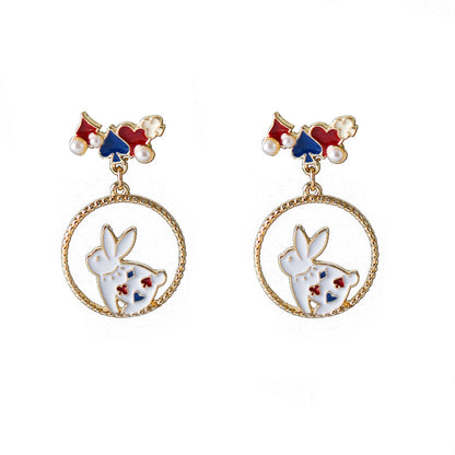 Magic Rabbit Fresh Mori Style Fox Earrings