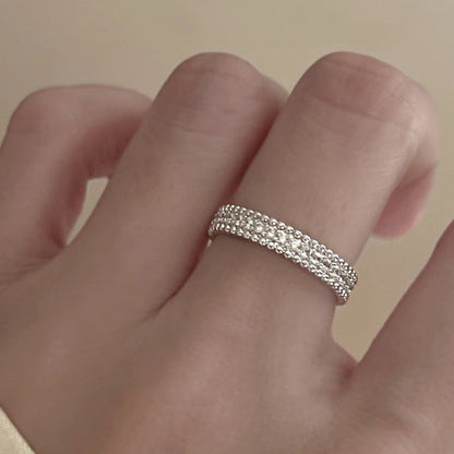 Cross Zircon Light Luxury Minority Design Rings