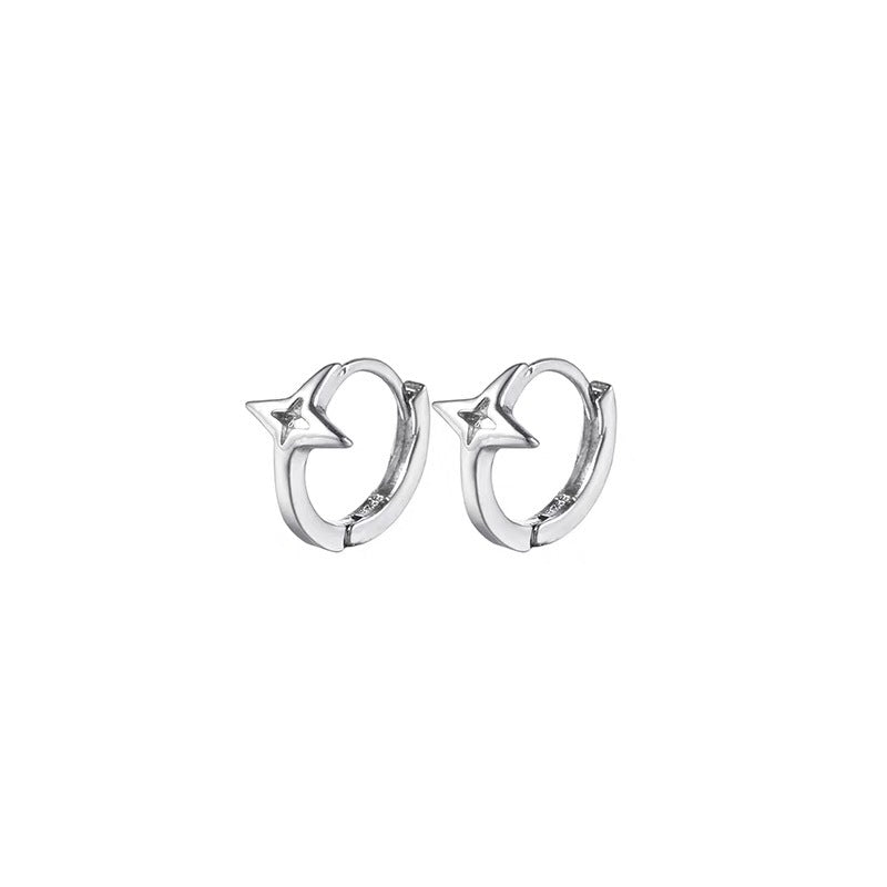 Fashion Sense Round Couple Minority Simple Style Earrings