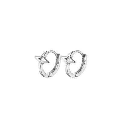 Fashion Sense Round Couple Minority Simple Style Earrings